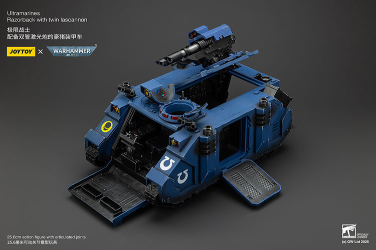UltramarinesRazorback with twin lascannon - view 12