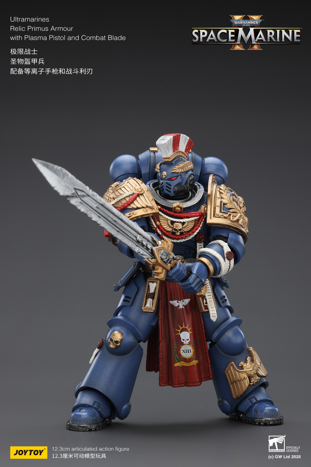 Ultramarines Relic Primus Armourwith Plasma Pistol and Combat Blade - view 12