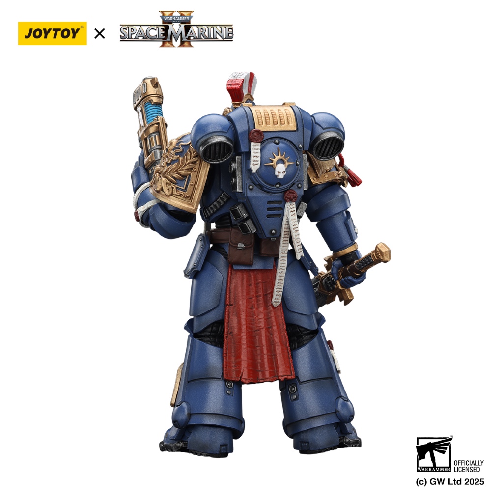 Ultramarines Relic Primus Armourwith Plasma Pistol and Combat Blade - view 3