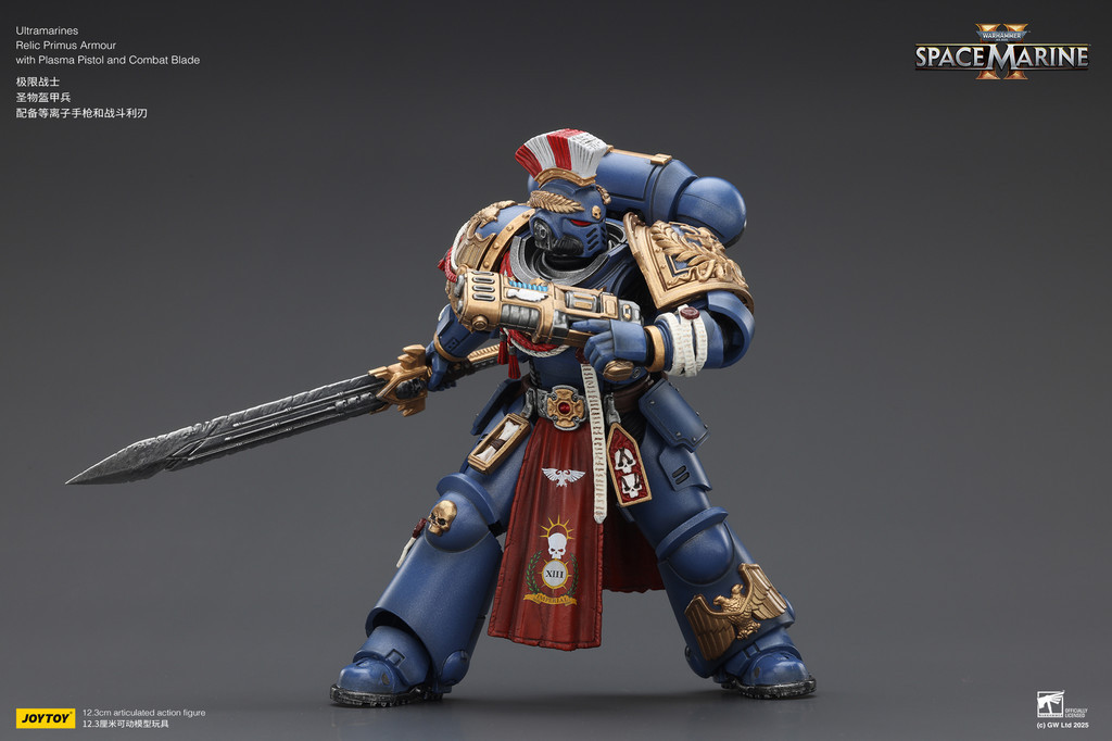 Ultramarines Relic Primus Armourwith Plasma Pistol and Combat Blade - view 13