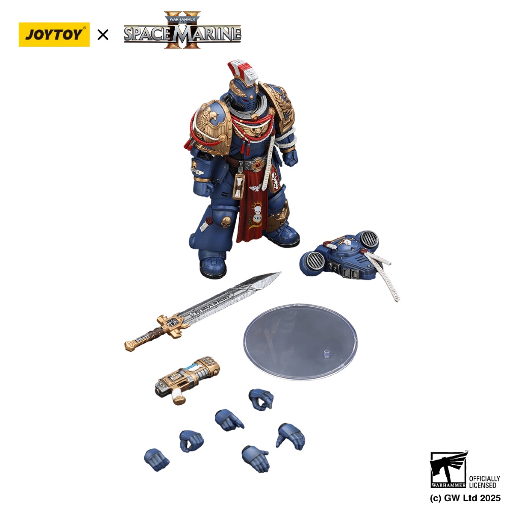 Ultramarines Relic Primus Armourwith Plasma Pistol and Combat Blade - view 6
