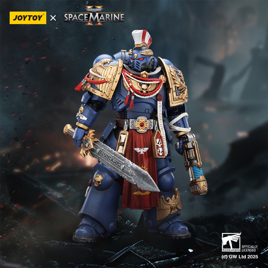Ultramarines Relic Primus Armourwith Plasma Pistol and Combat Blade - main product image