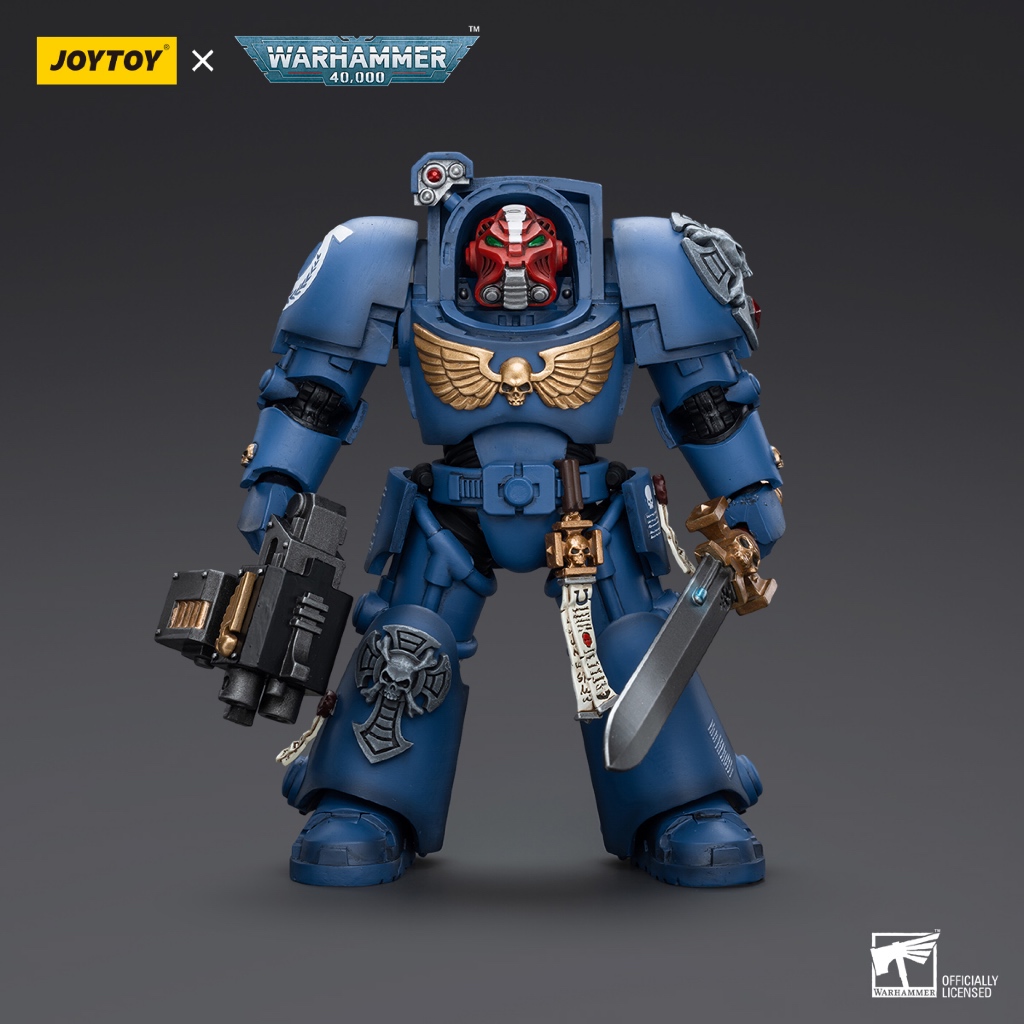 Ultramarines Terminator Squad Sergeant with Power Sword and Teleport Homer - main product image
