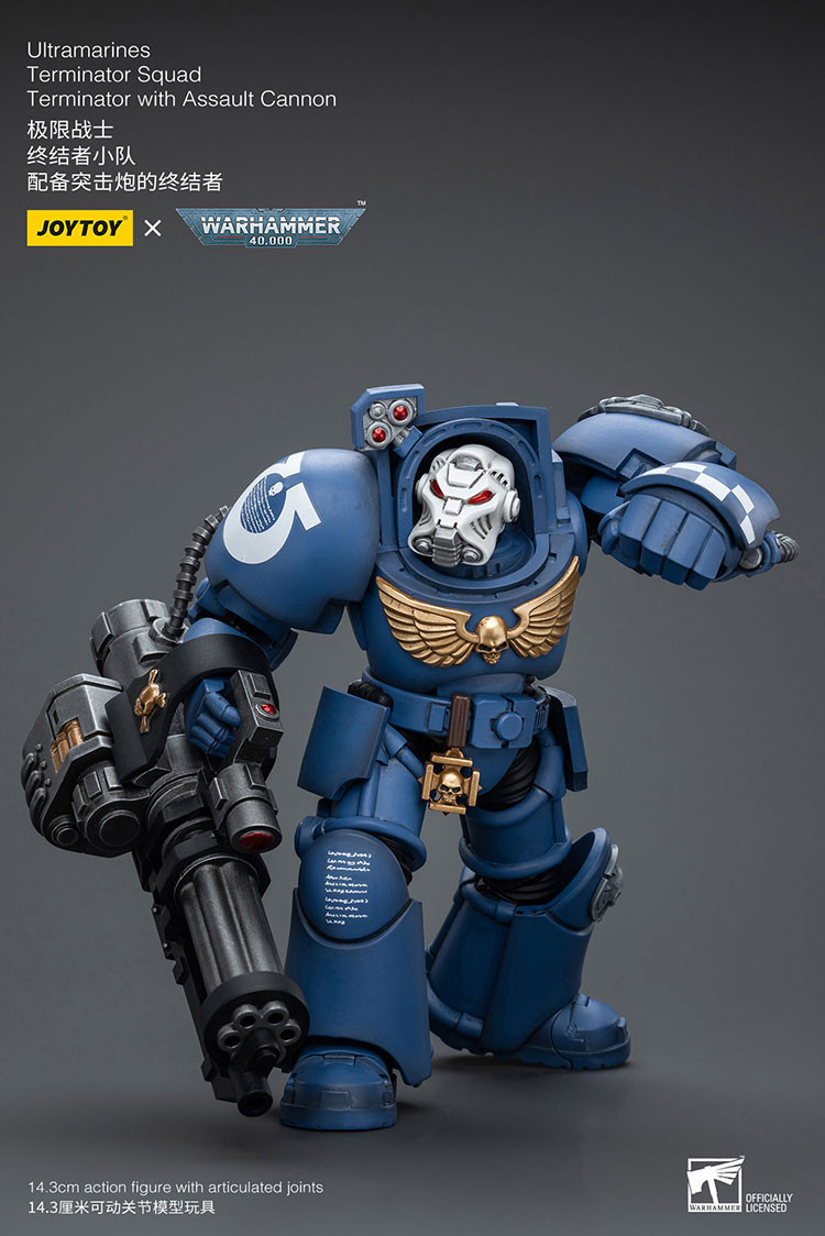 Ultramarines Terminator Squad Terminator with Assault Cannon - view 8