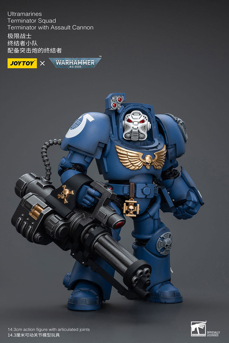 Ultramarines Terminator Squad Terminator with Assault Cannon - view 12