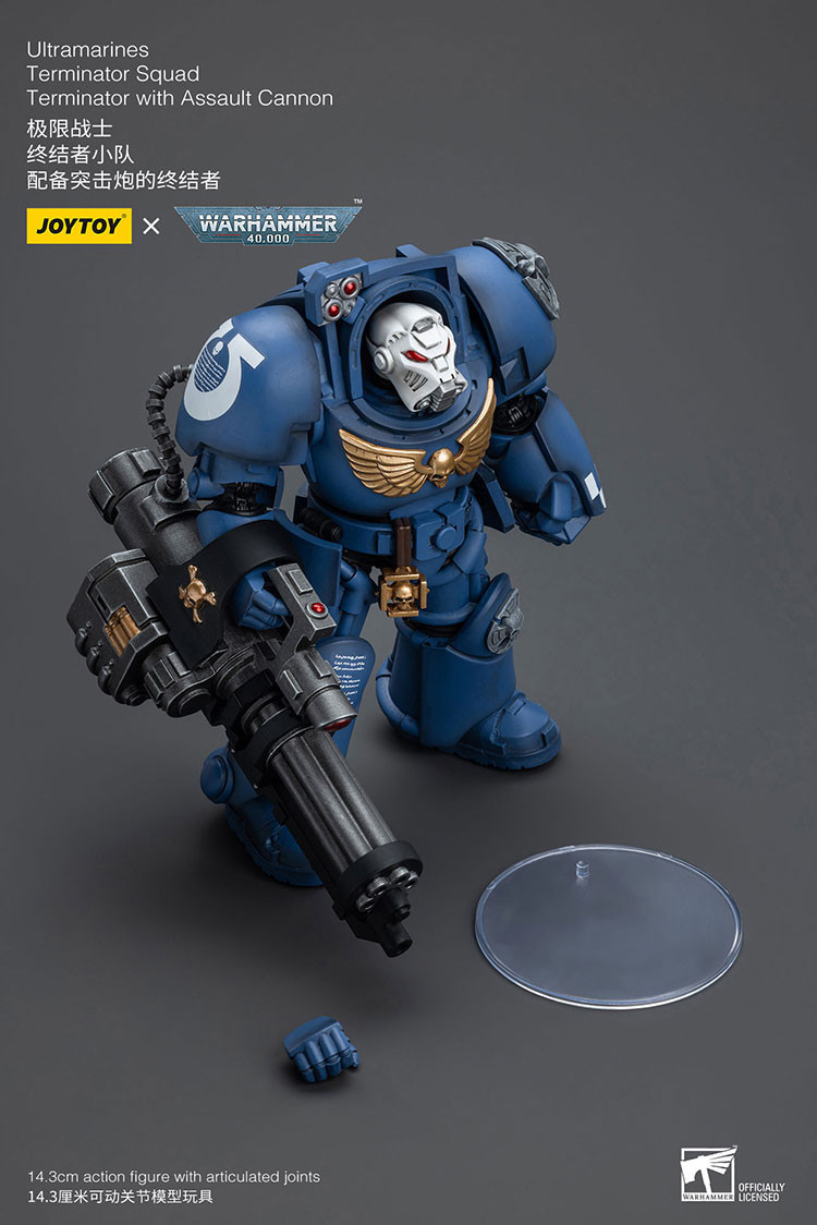 Ultramarines Terminator Squad Terminator with Assault Cannon - view 7