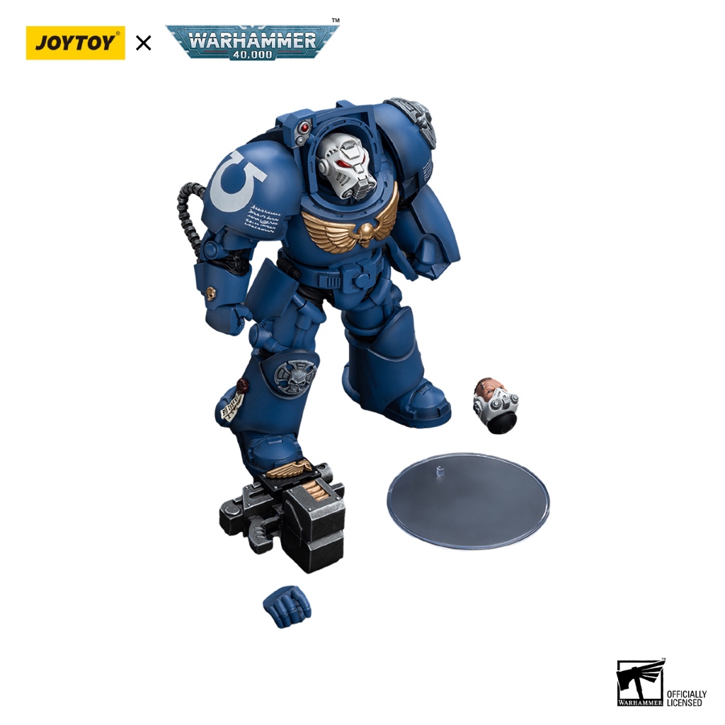 Ultramarines Terminator Squad Terminator with Storm Bolter - view 2
