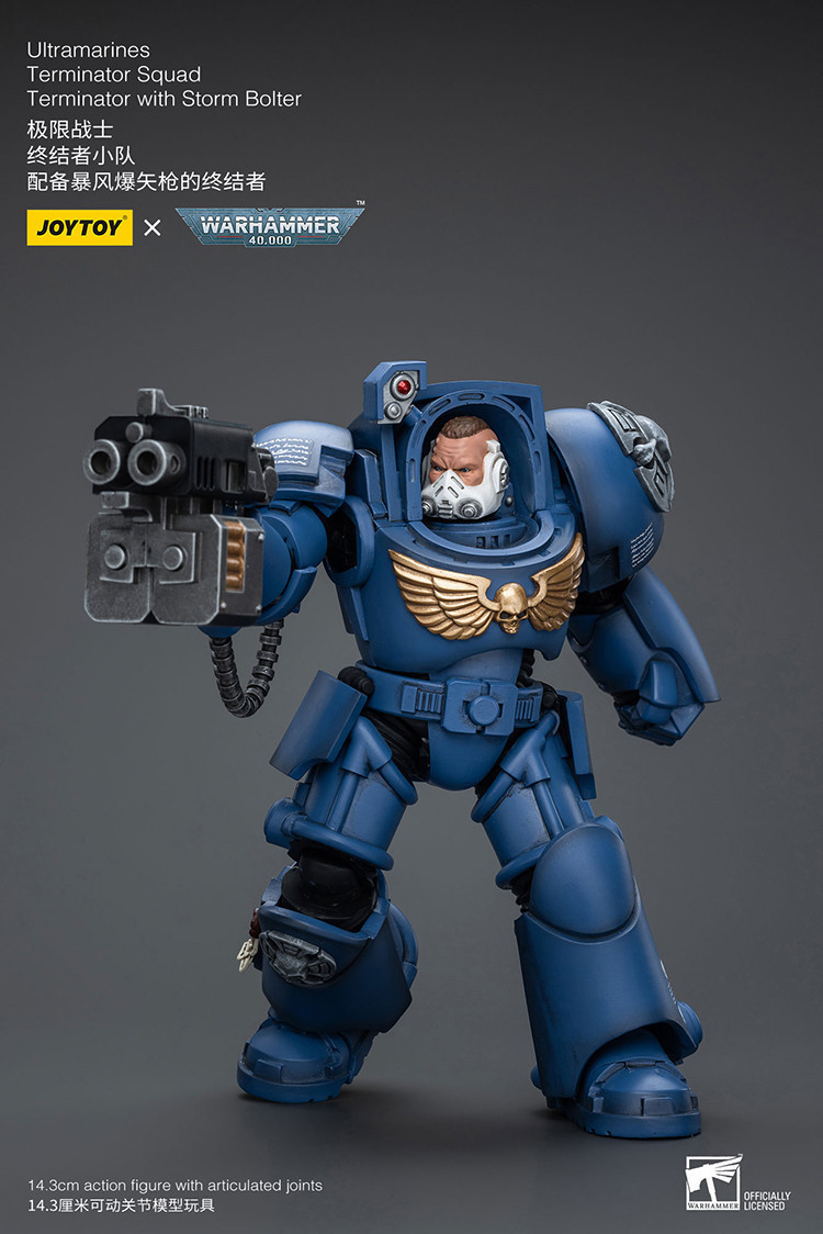 Ultramarines Terminator Squad Terminator with Storm Bolter - view 9