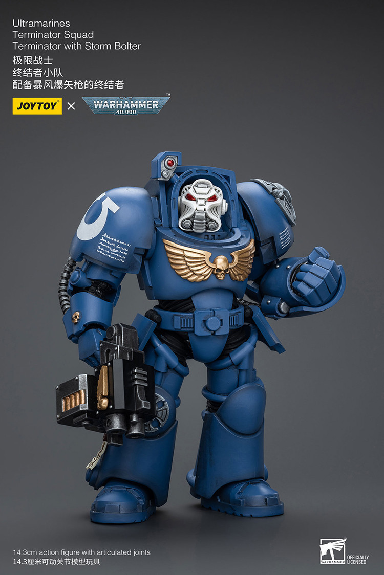 Ultramarines Terminator Squad Terminator with Storm Bolter - view 12