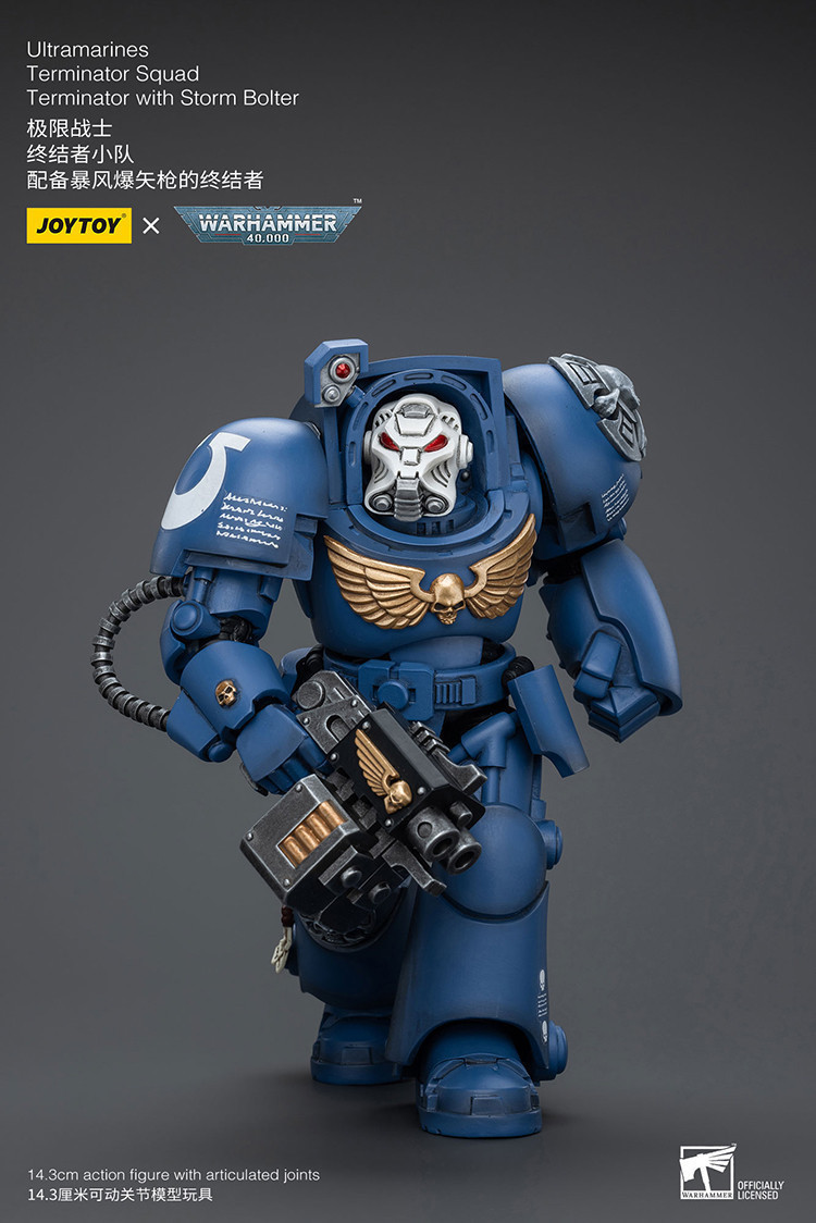 Ultramarines Terminator Squad Terminator with Storm Bolter - view 7