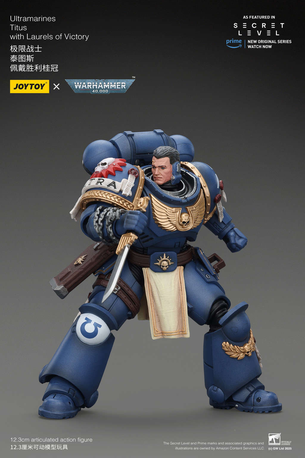 Ultramarines Titus with Laurels of Victory - view 13