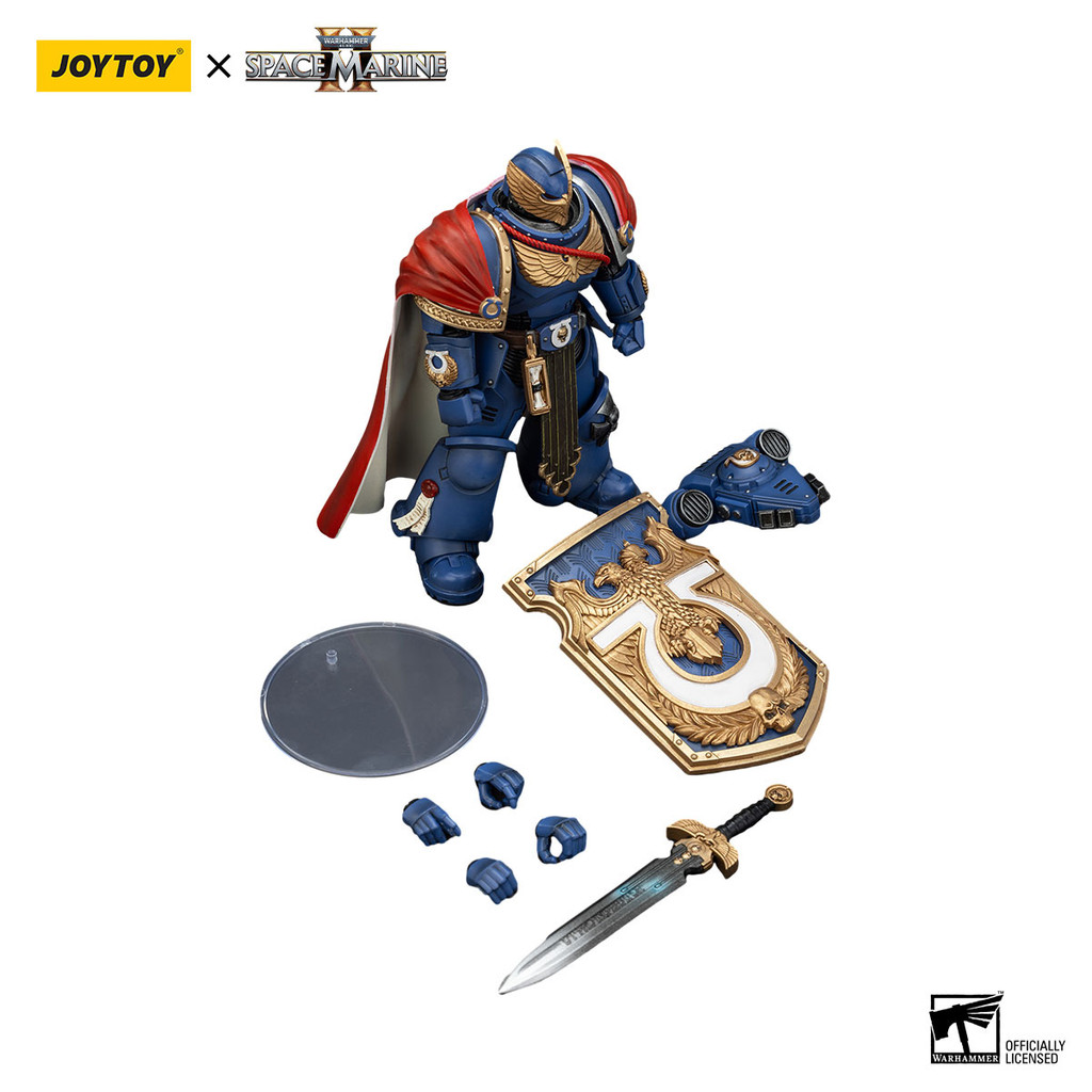 Ultramarines Victrix Honour Guard with Storm Shield And Power Sword - view 7
