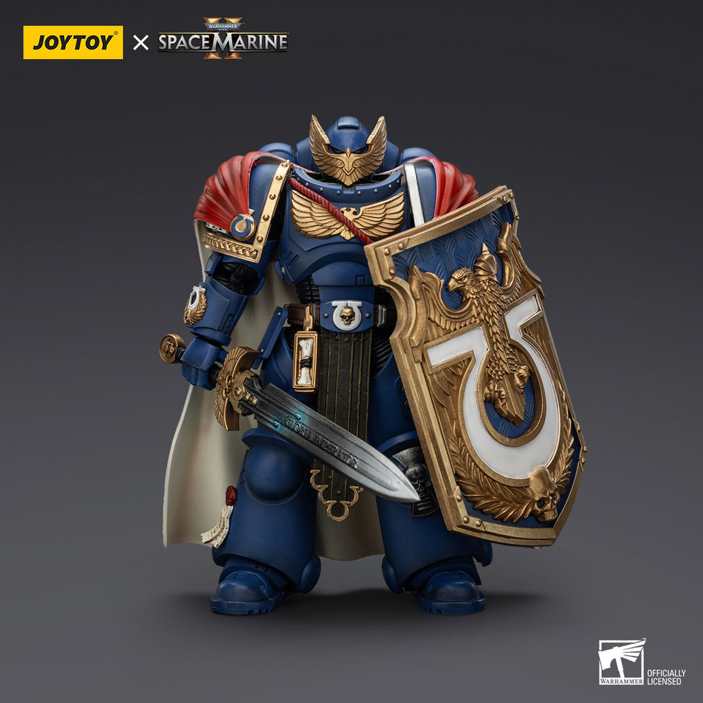 Ultramarines Victrix Honour Guard with Storm Shield And Power Sword - view 2