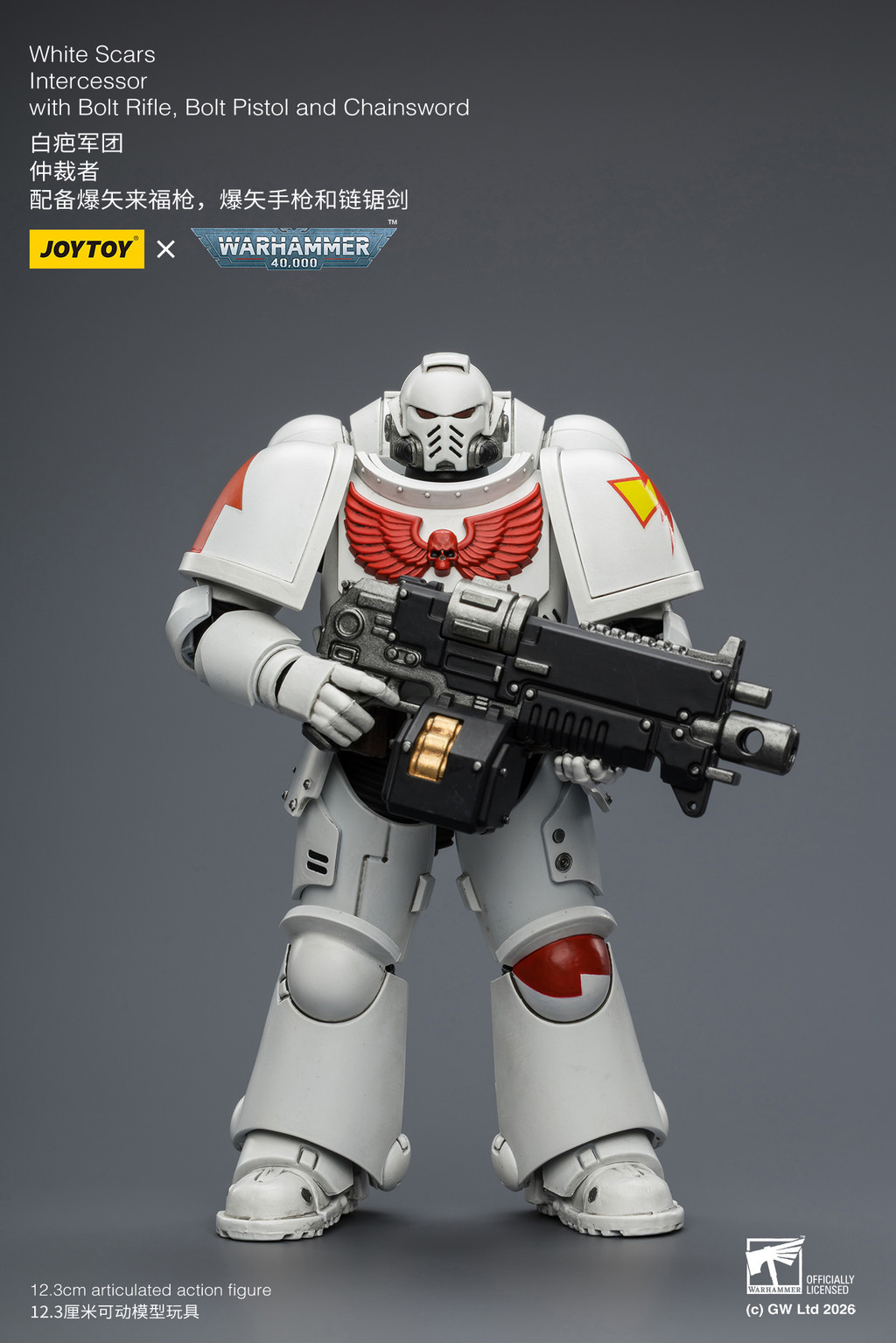 White Scars Intercessor with Bolt Rifle, Bolt Pistol and Chainsword - view 10