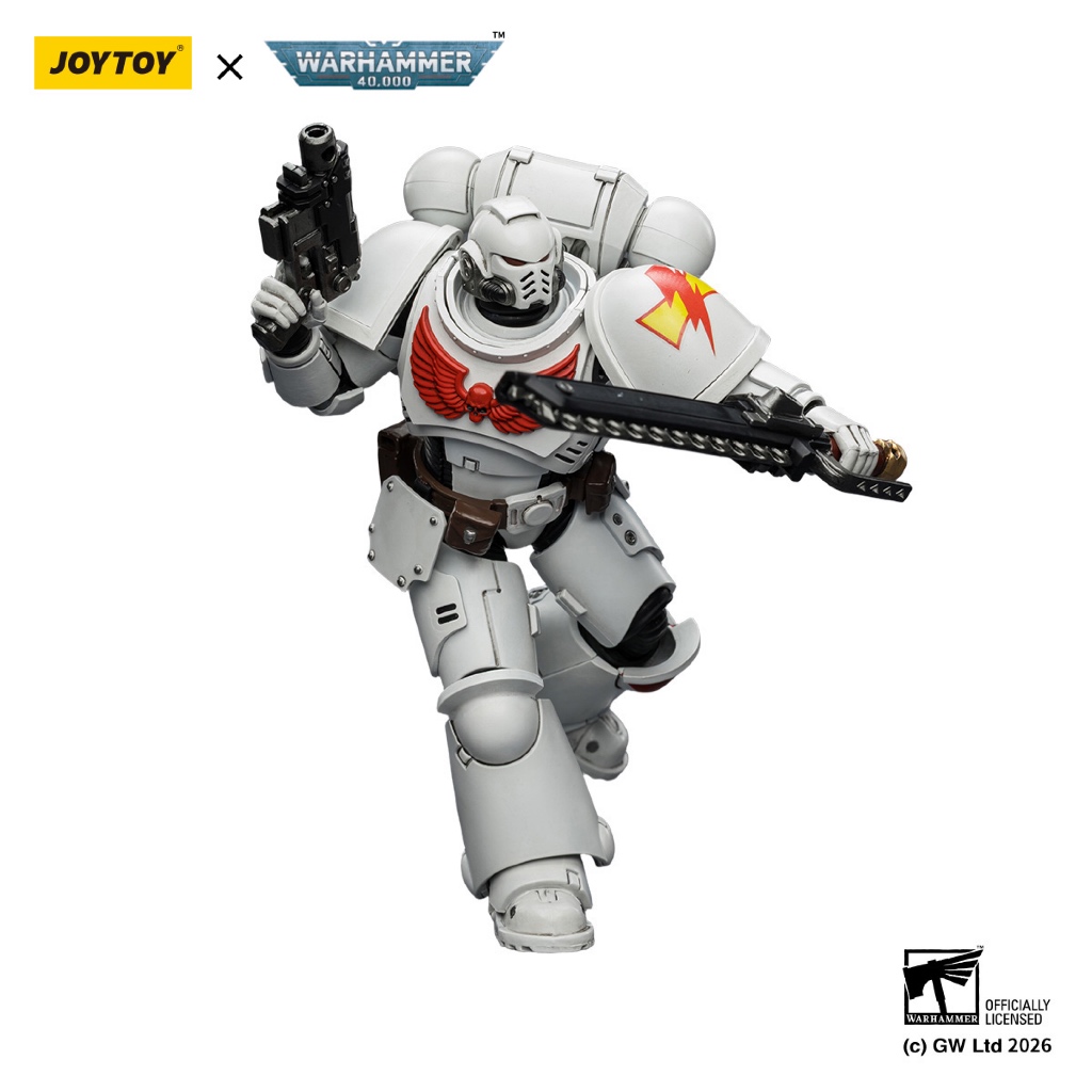 White Scars Intercessor with Bolt Rifle, Bolt Pistol and Chainsword - view 7