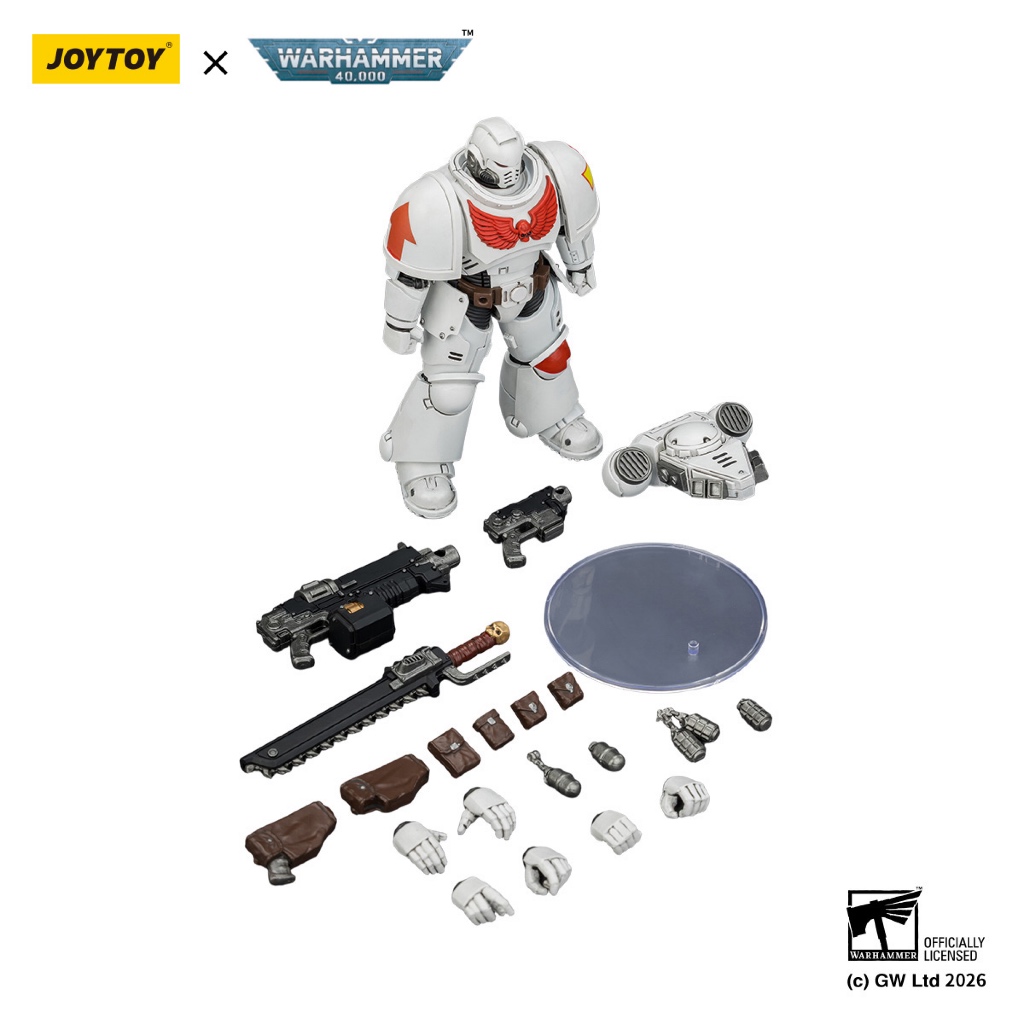 White Scars Intercessor with Bolt Rifle, Bolt Pistol and Chainsword - view 8