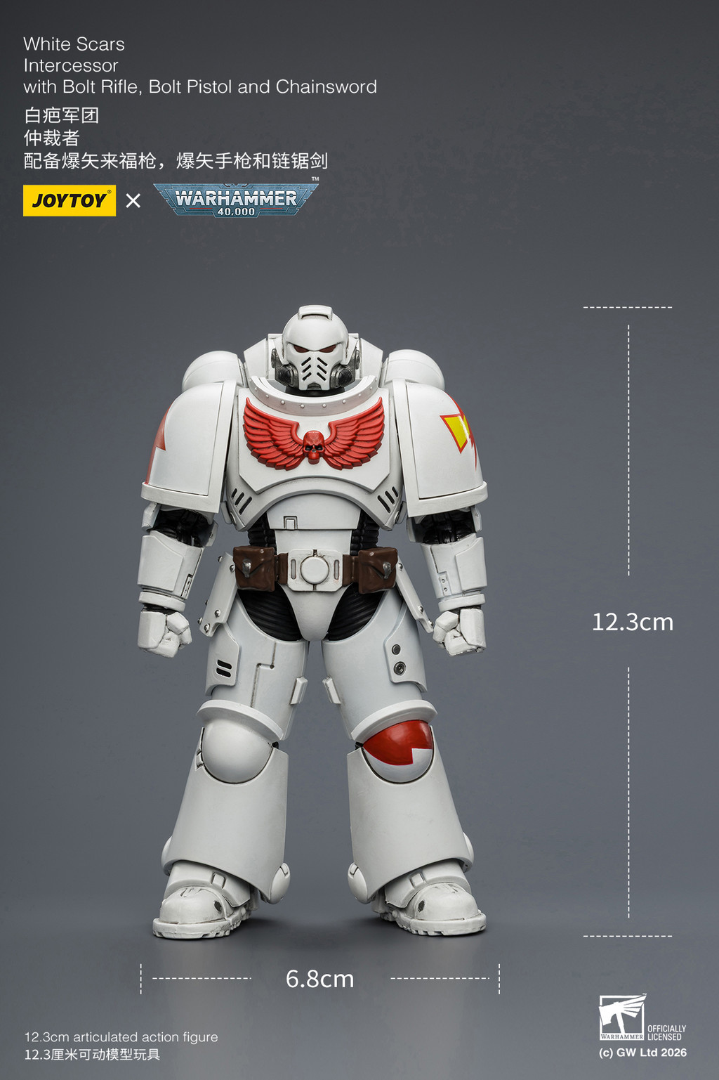 White Scars Intercessor with Bolt Rifle, Bolt Pistol and Chainsword - view 19
