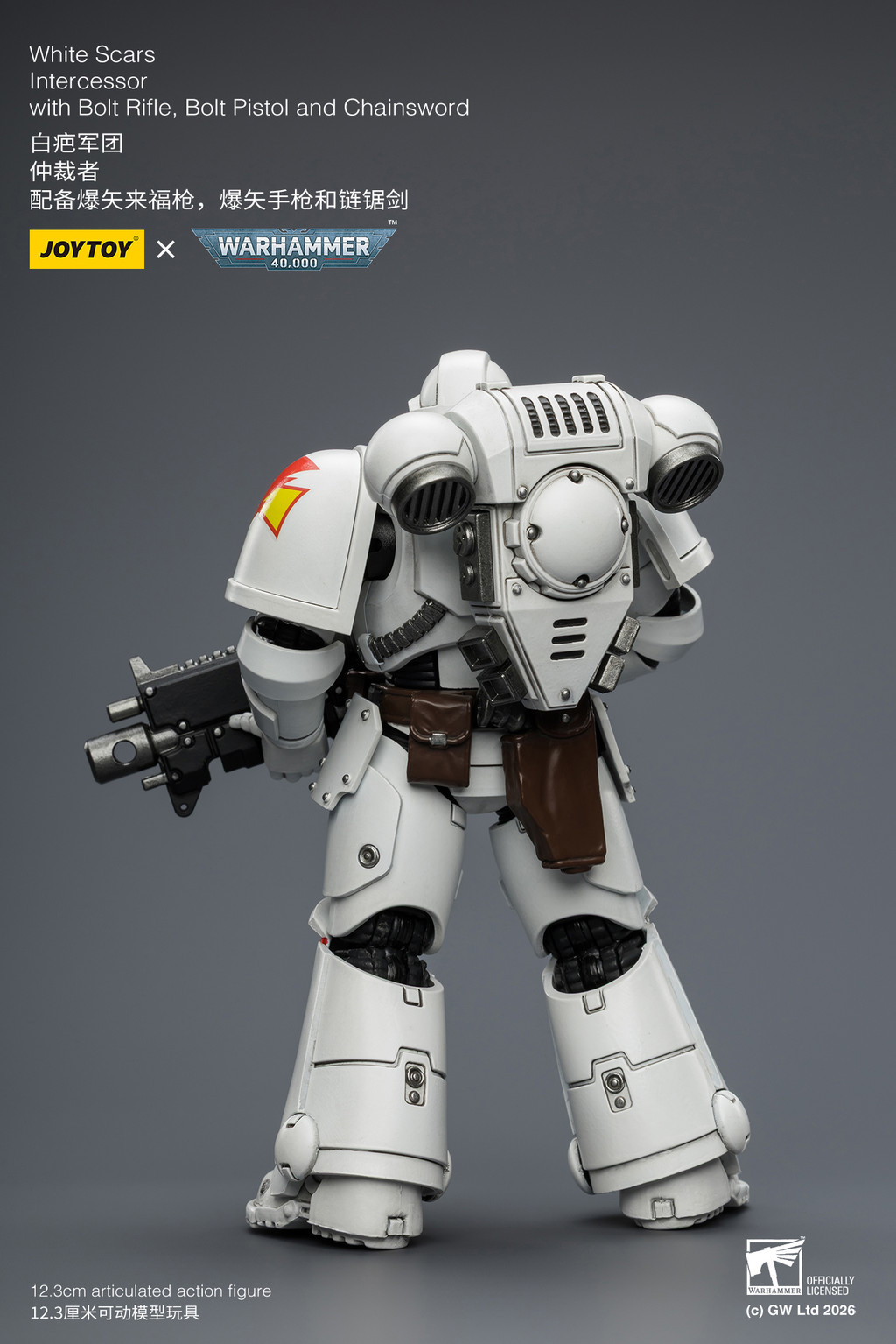 White Scars Intercessor with Bolt Rifle, Bolt Pistol and Chainsword - view 12