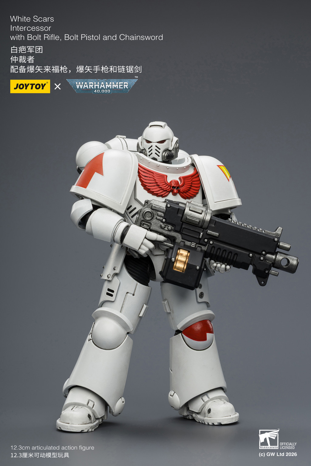 White Scars Intercessor with Bolt Rifle, Bolt Pistol and Chainsword - view 11