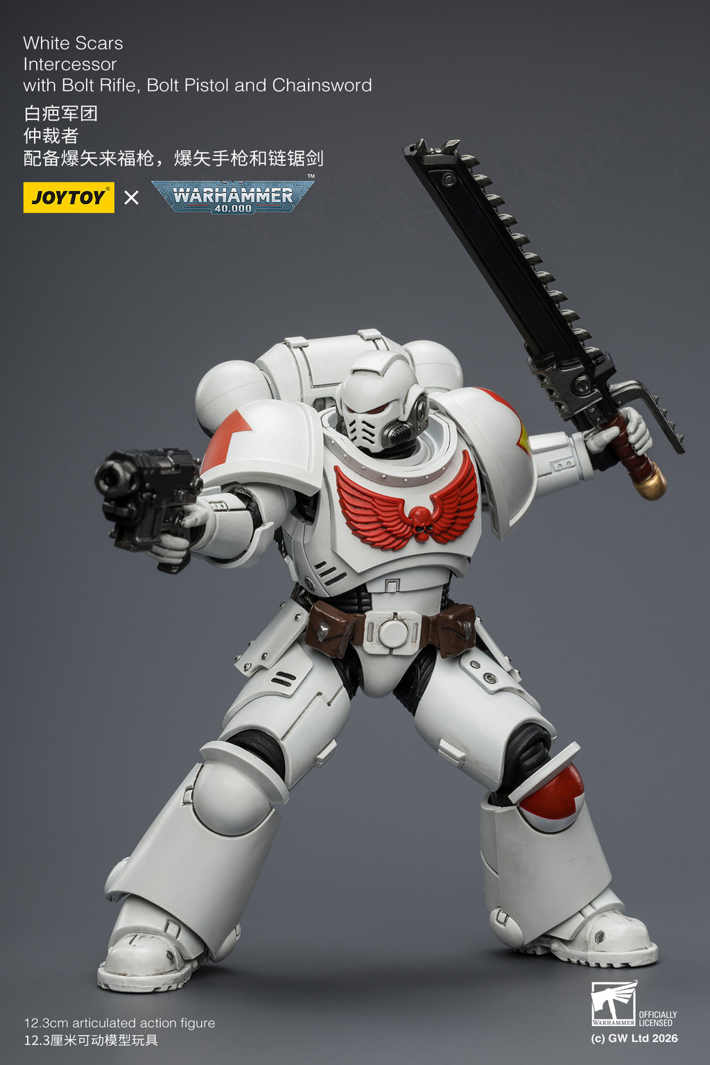 White Scars Intercessor with Bolt Rifle, Bolt Pistol and Chainsword - view 16