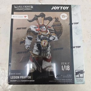 White Scars Legion Praetor in Cataphractii Terminator Armour with Cyber Hawk, Chogorian sword and combi-melta - Premium action figure - $0.00
