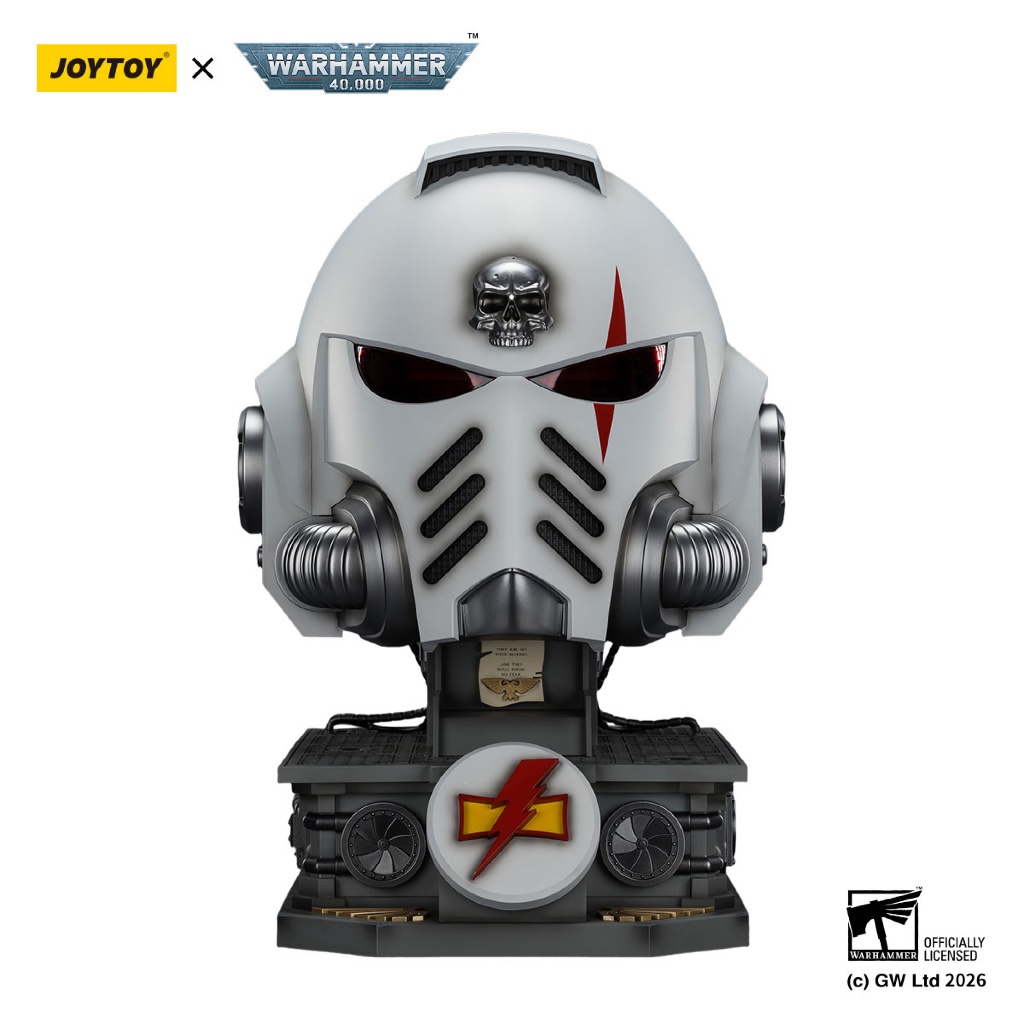White Scars MkX Helmet& Display Stand - view 3