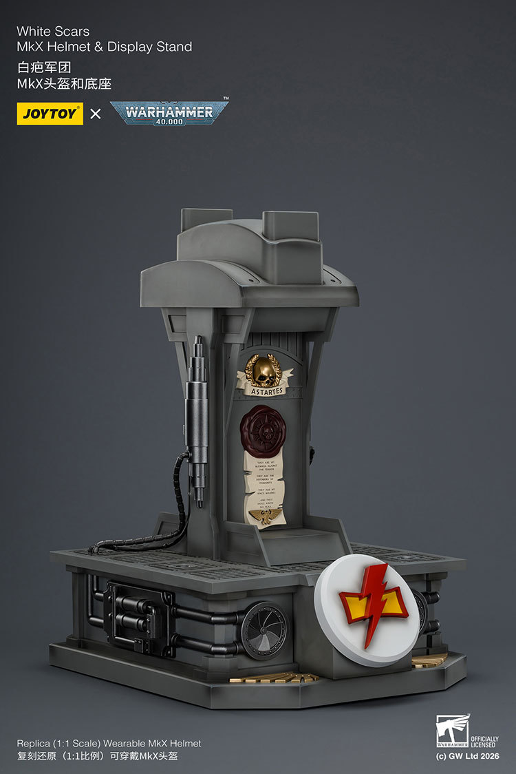 White Scars MkX Helmet& Display Stand - view 13