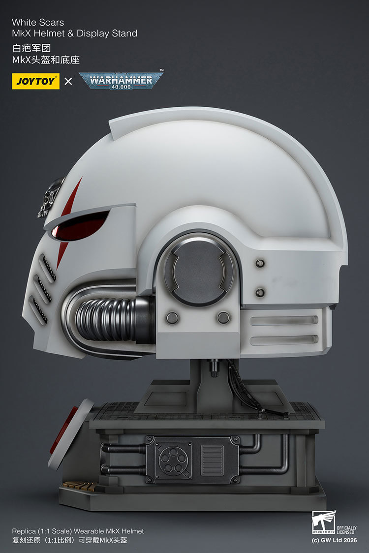 White Scars MkX Helmet& Display Stand - view 16