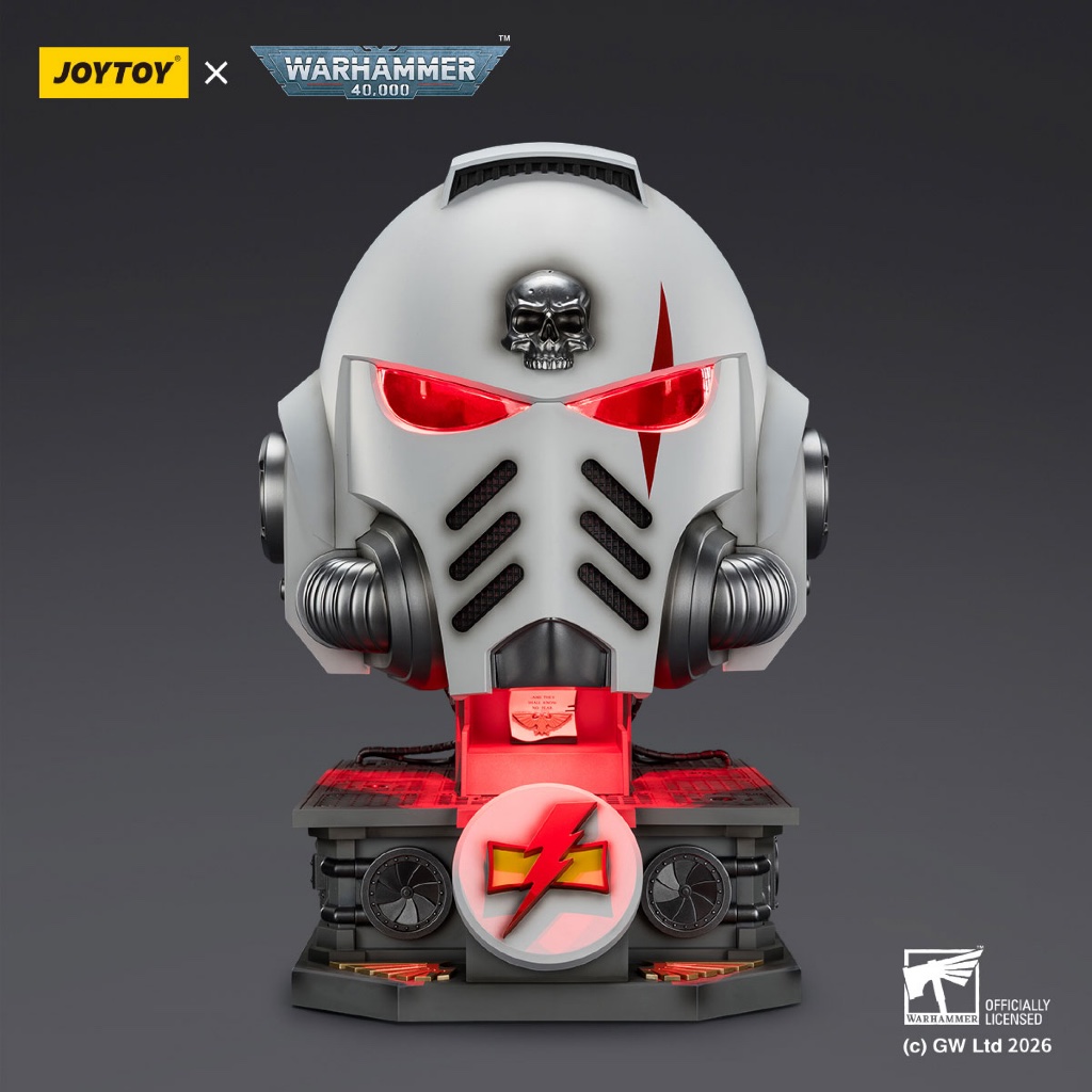 White Scars MkX Helmet& Display Stand - main product image