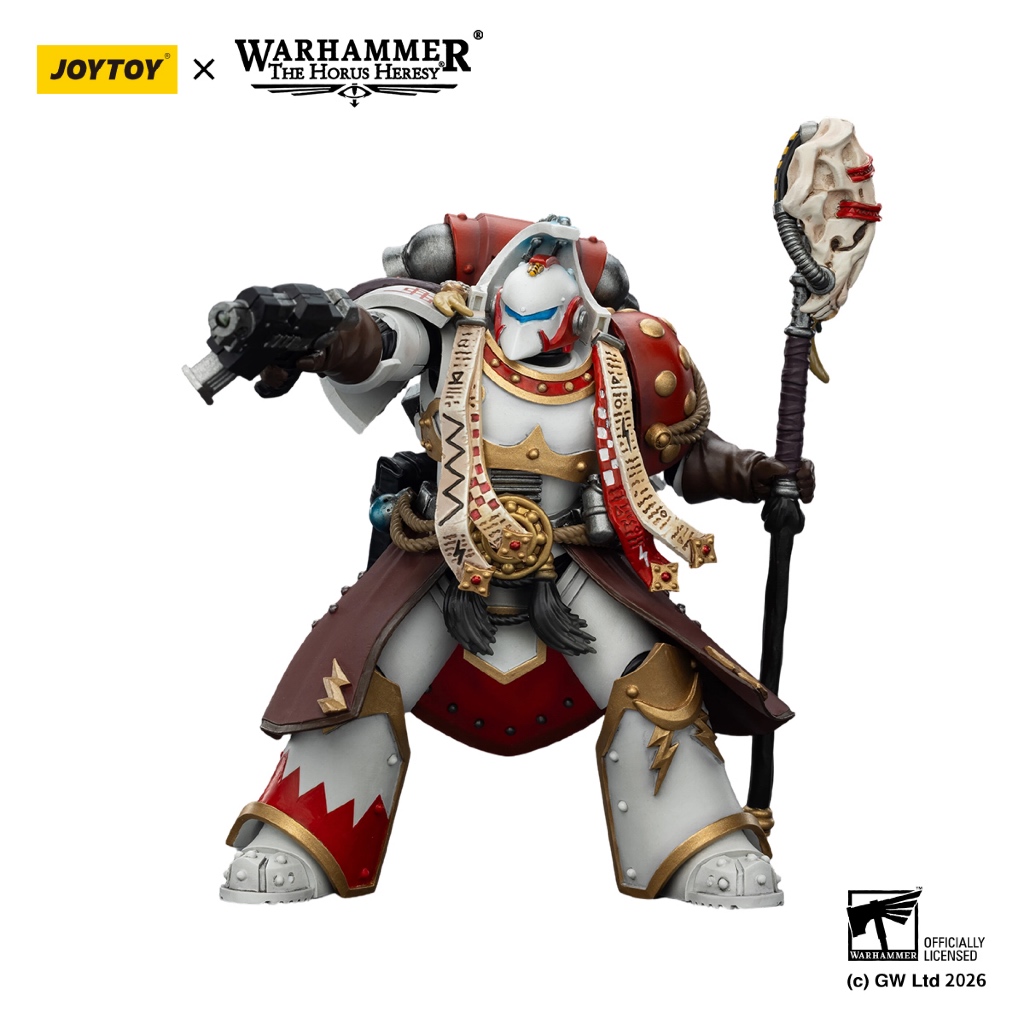 White Scars Stormseer Consul with Force Staff and Bolt Pistol - view 5