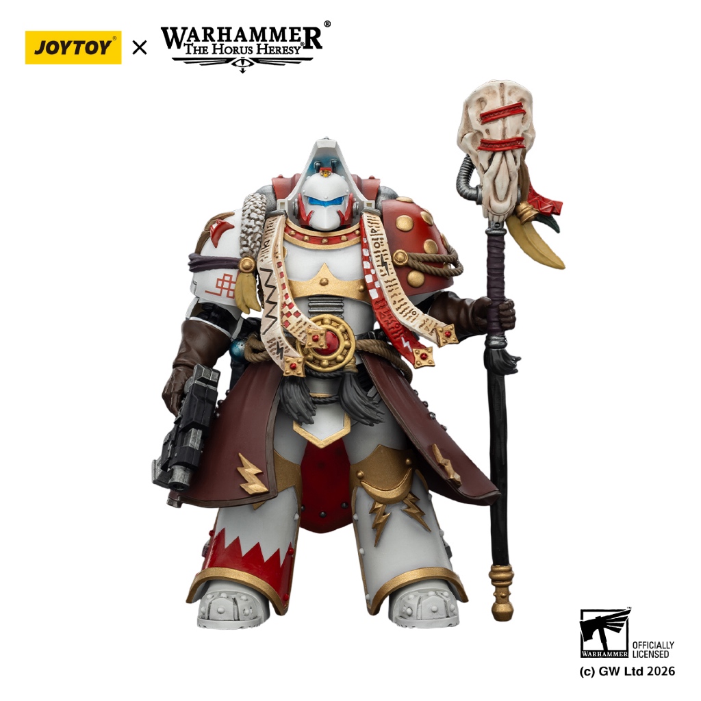 White Scars Stormseer Consul with Force Staff and Bolt Pistol - view 3