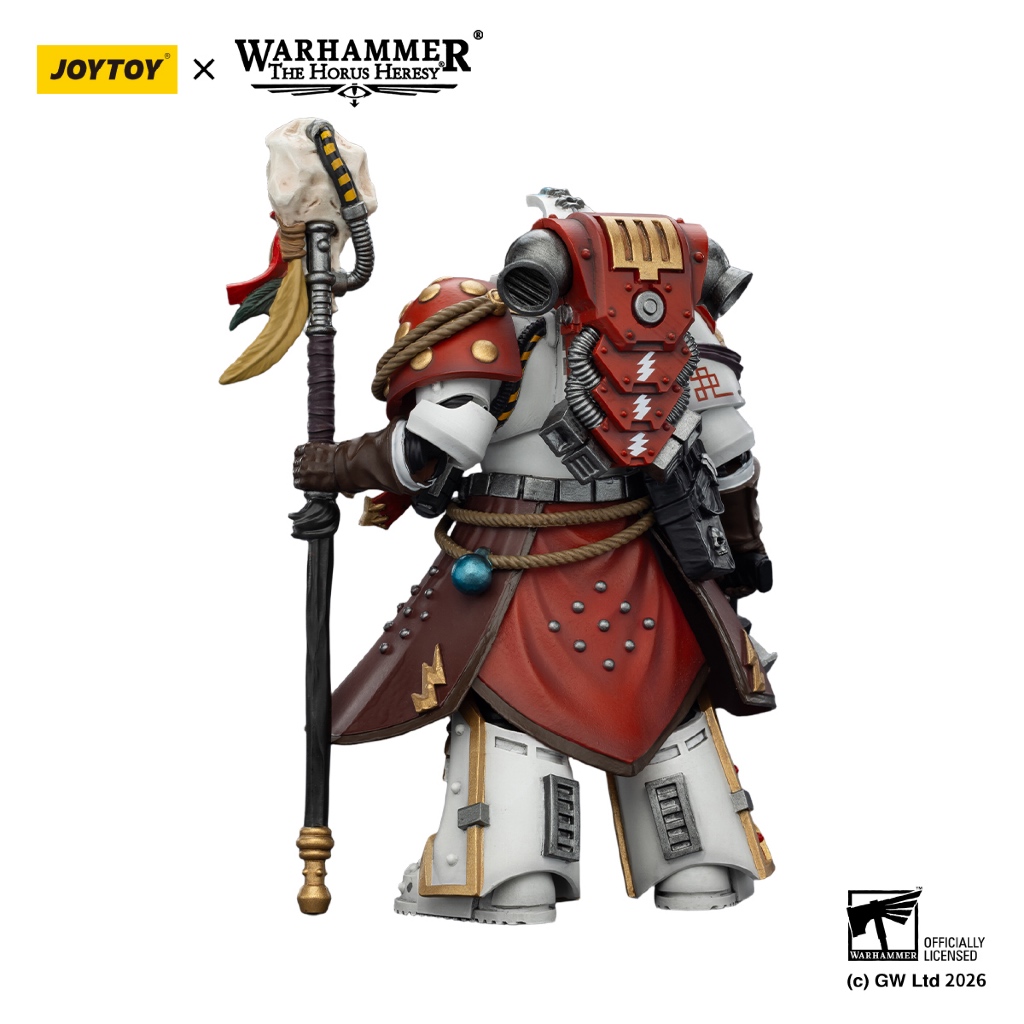 White Scars Stormseer Consul with Force Staff and Bolt Pistol - view 4