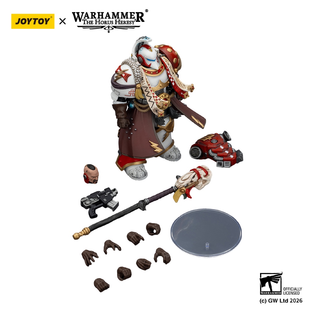 White Scars Stormseer Consul with Force Staff and Bolt Pistol - view 7