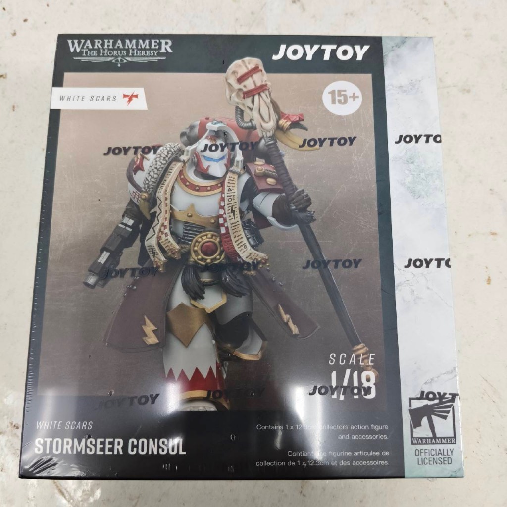 White Scars Stormseer Consul with Force Staff and Bolt Pistol - main product image