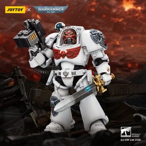 White Scars Terminator 1 with Power Sword and Storm Bolter - Premium action figure - $0.00