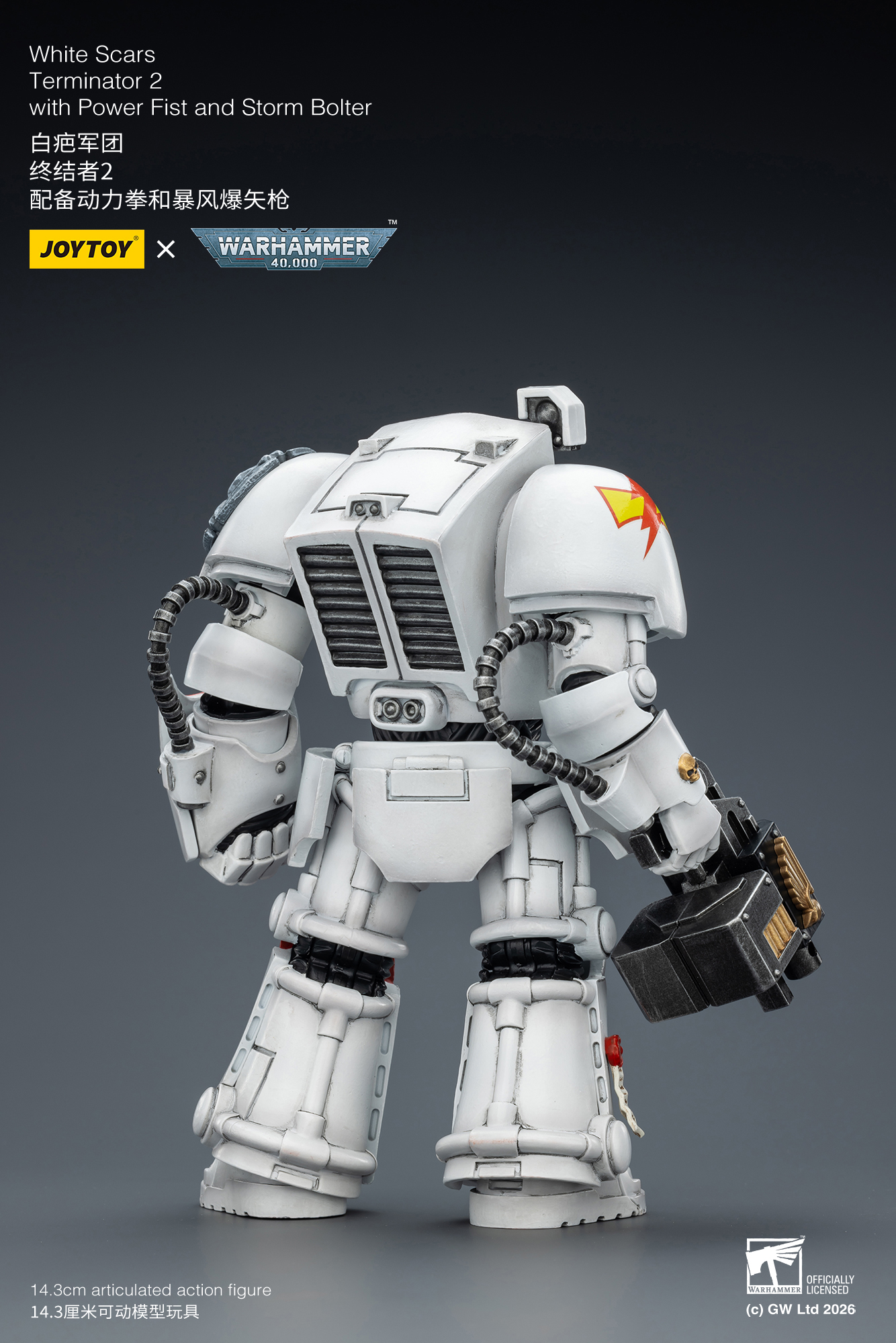 White Scars Terminator 2 with Power Fist and Storm Bolter - view 10