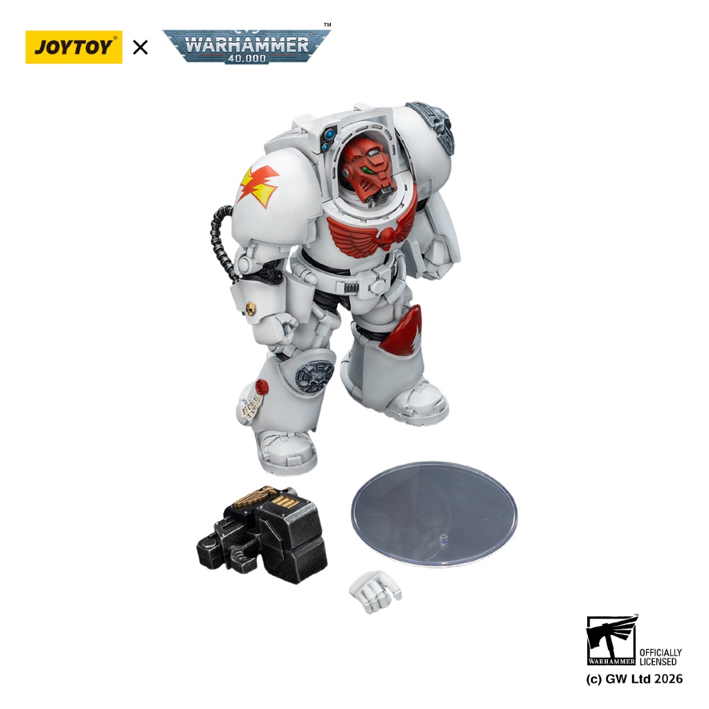 White Scars Terminator 2 with Power Fist and Storm Bolter - view 6
