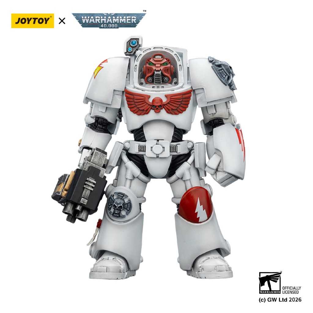 White Scars Terminator 2 with Power Fist and Storm Bolter - view 2