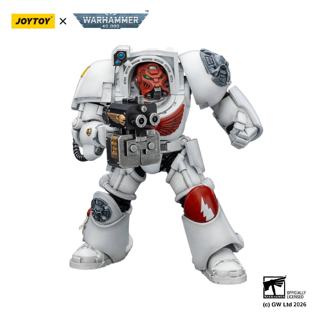 White Scars Terminator 2 with Power Fist and Storm Bolter - view 5