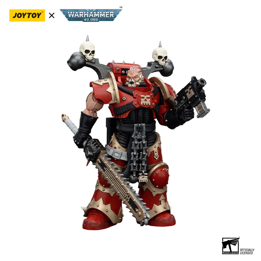 World Eaters Khorne Berzerker with Eviscerator Chainsword - view 2