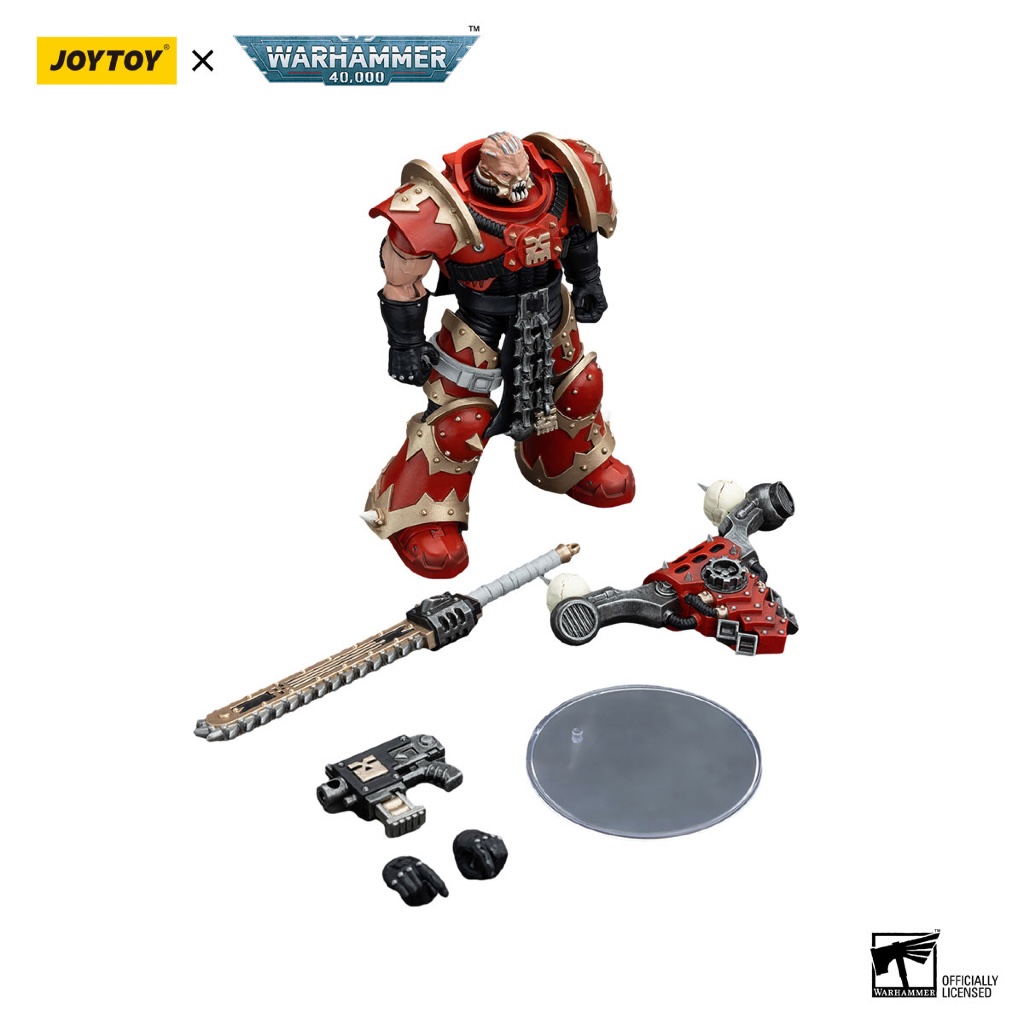 World Eaters Khorne Berzerker with Eviscerator Chainsword - view 6