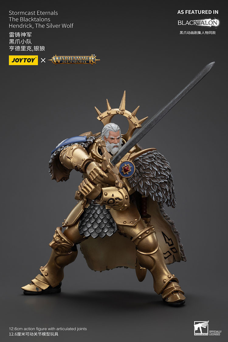 Stormcast Eternals The Blacktalons Hendrick, The Silver Wolf - view 9