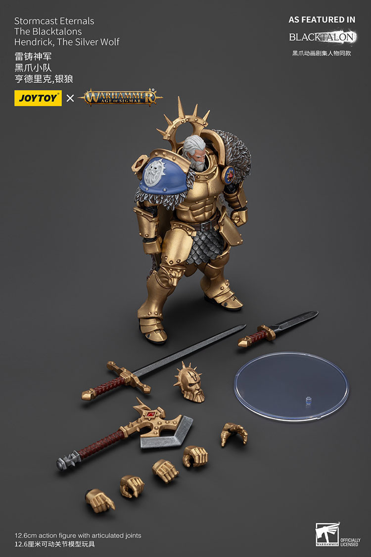 Stormcast Eternals The Blacktalons Hendrick, The Silver Wolf - view 7