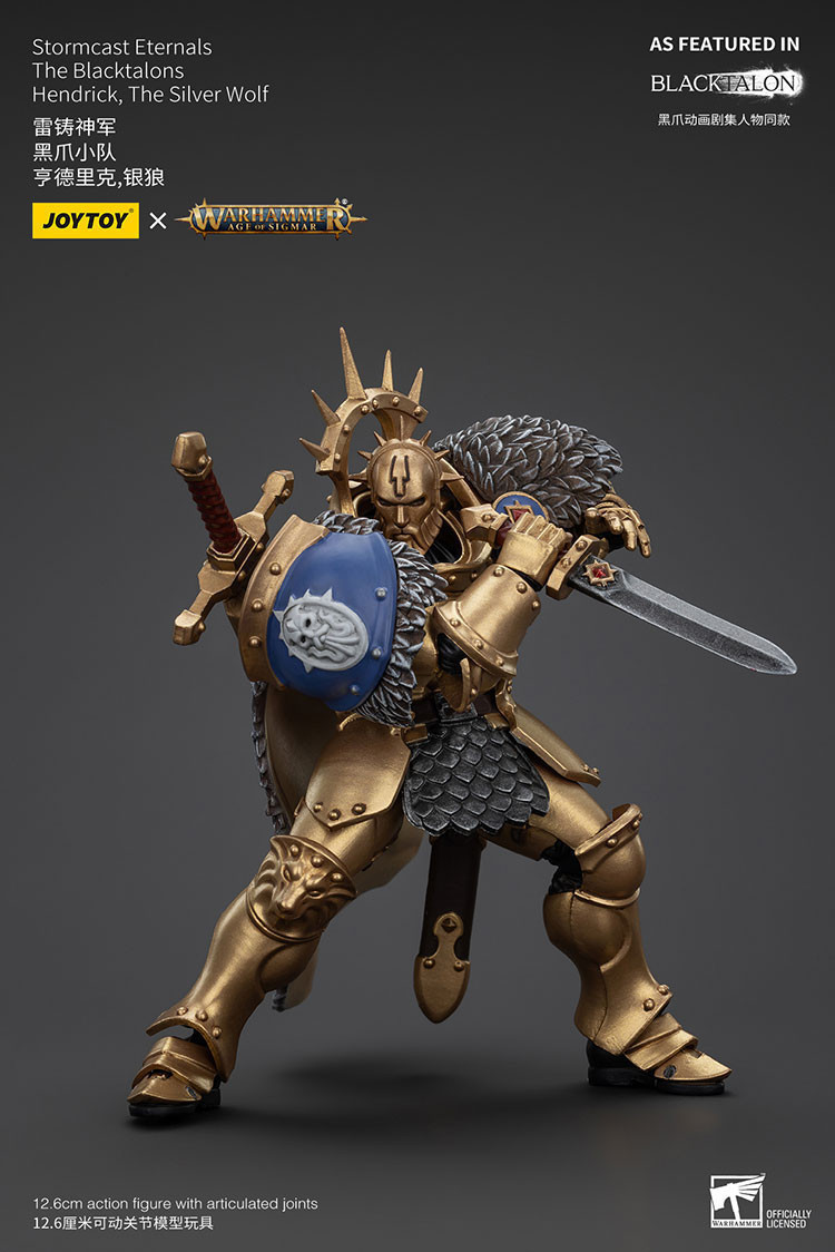 Stormcast Eternals The Blacktalons Hendrick, The Silver Wolf - view 10