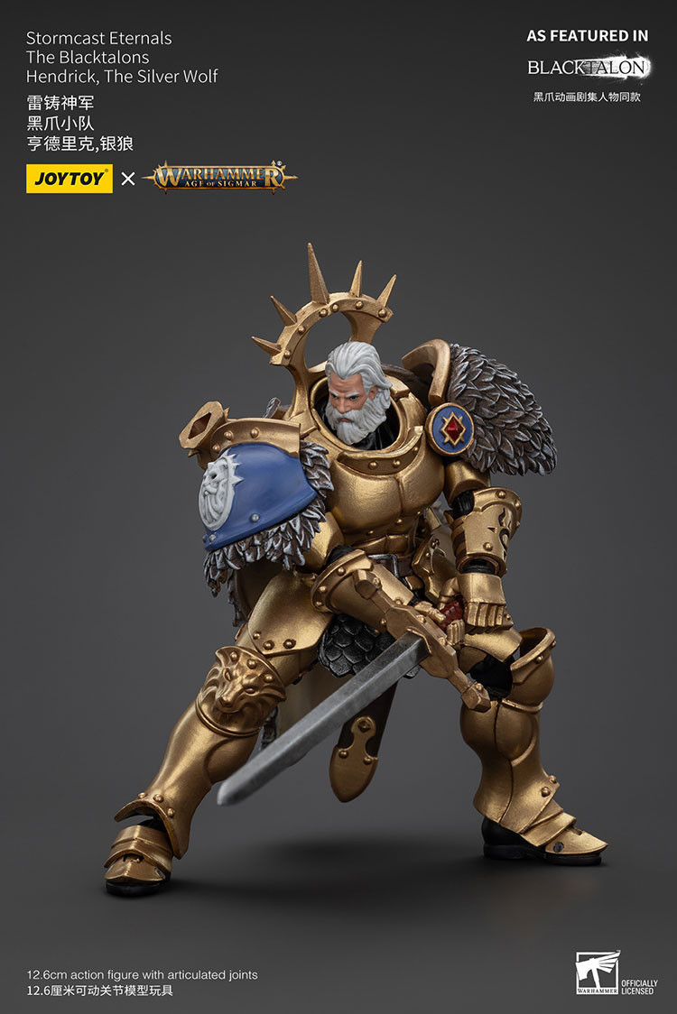 Stormcast Eternals The Blacktalons Hendrick, The Silver Wolf - view 8