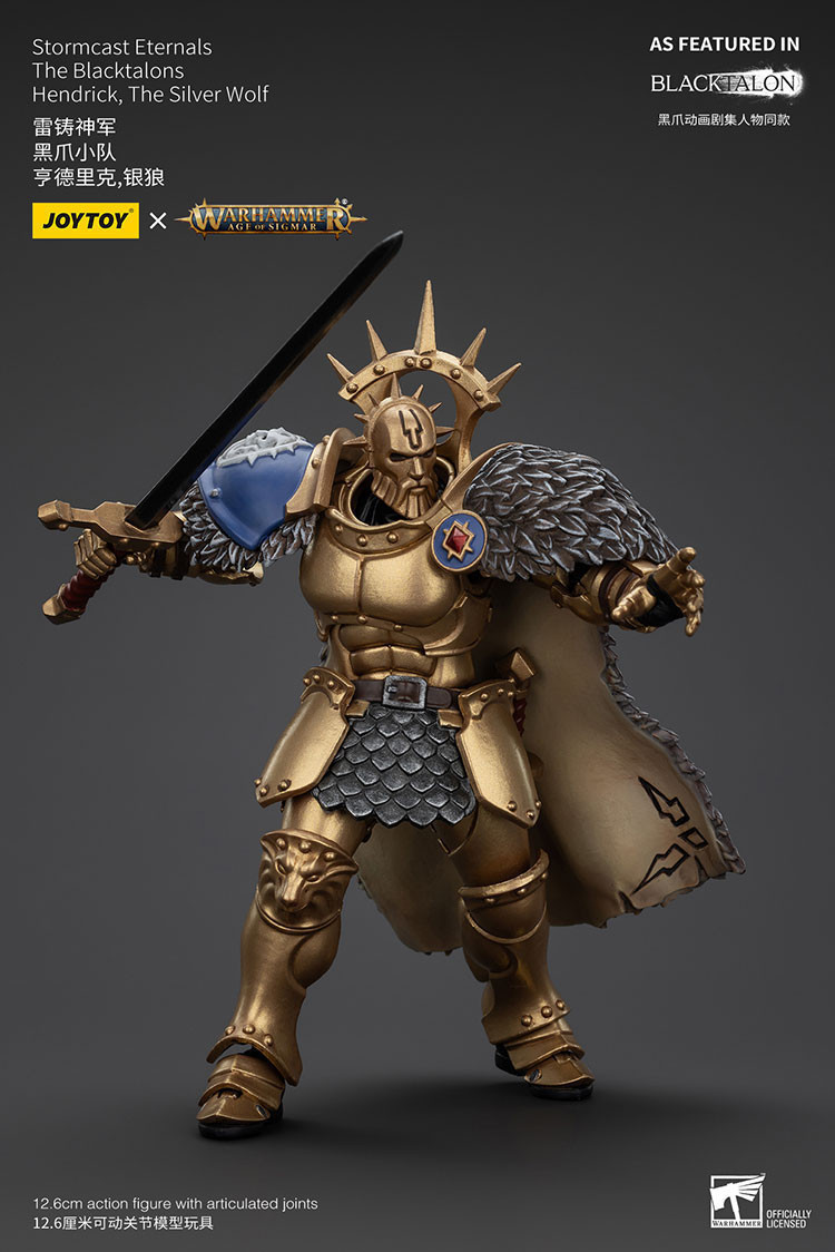 Stormcast Eternals The Blacktalons Hendrick, The Silver Wolf - view 11