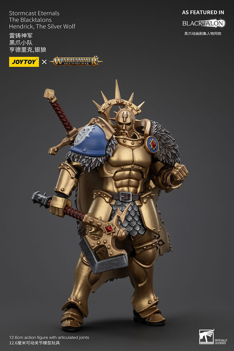 Stormcast Eternals The Blacktalons Hendrick, The Silver Wolf - view 14