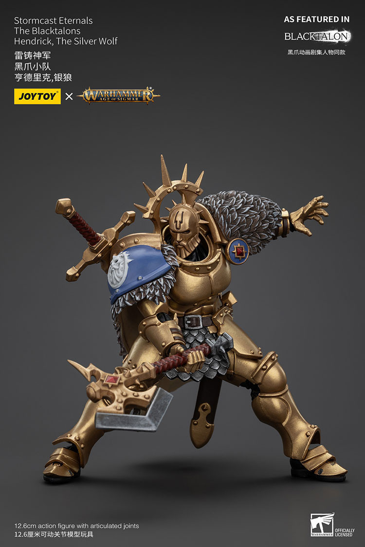 Stormcast Eternals The Blacktalons Hendrick, The Silver Wolf - view 12