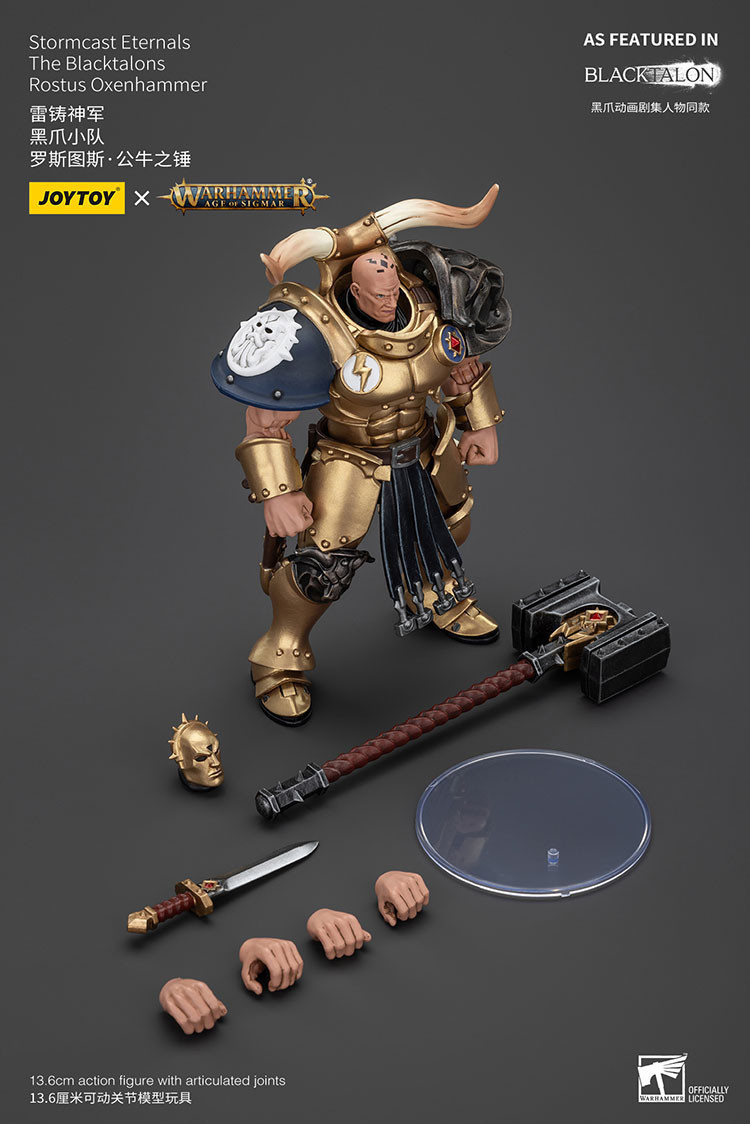 Stormcast Eternals The Blacktalons Rostus Oxenhammer - view 7
