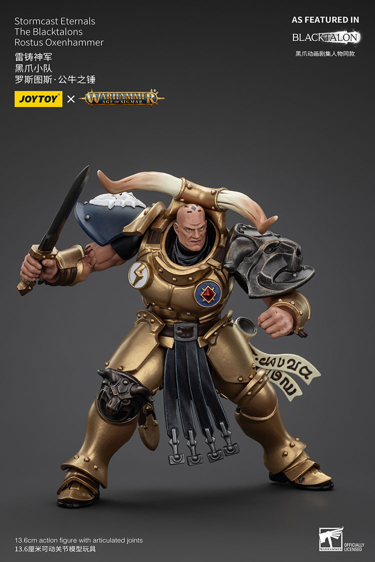 Stormcast Eternals The Blacktalons Rostus Oxenhammer - view 8